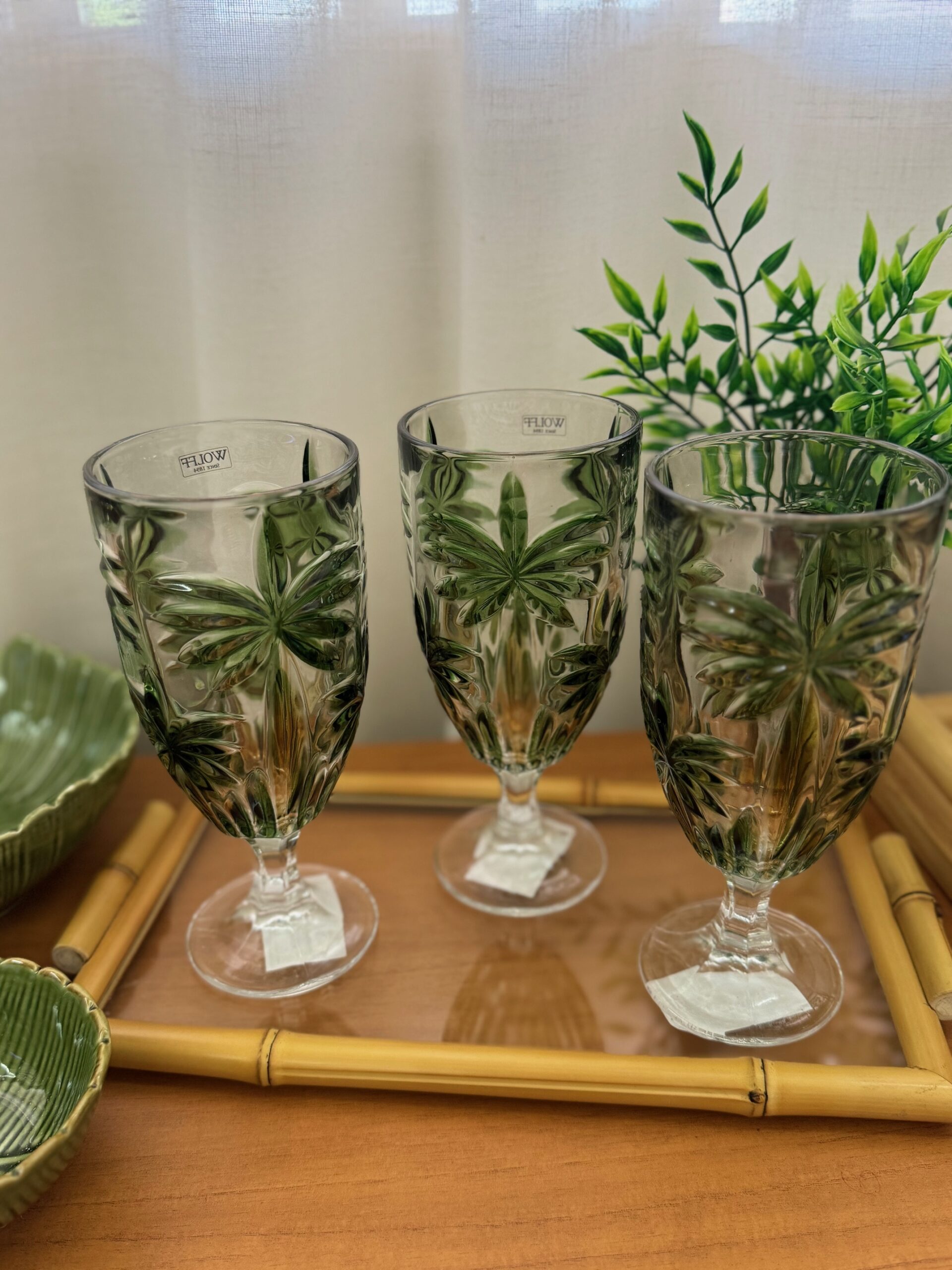 Conjunto 6 taças de cristal - Palm